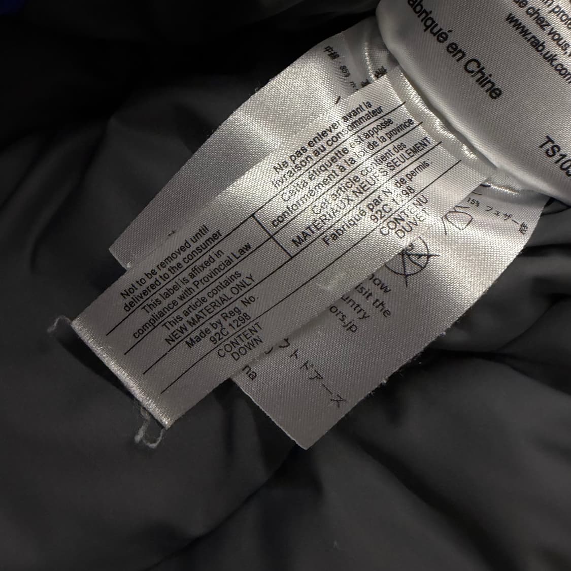 rab 랩 퍼텍스 다운 패딩 m  상품이미지8