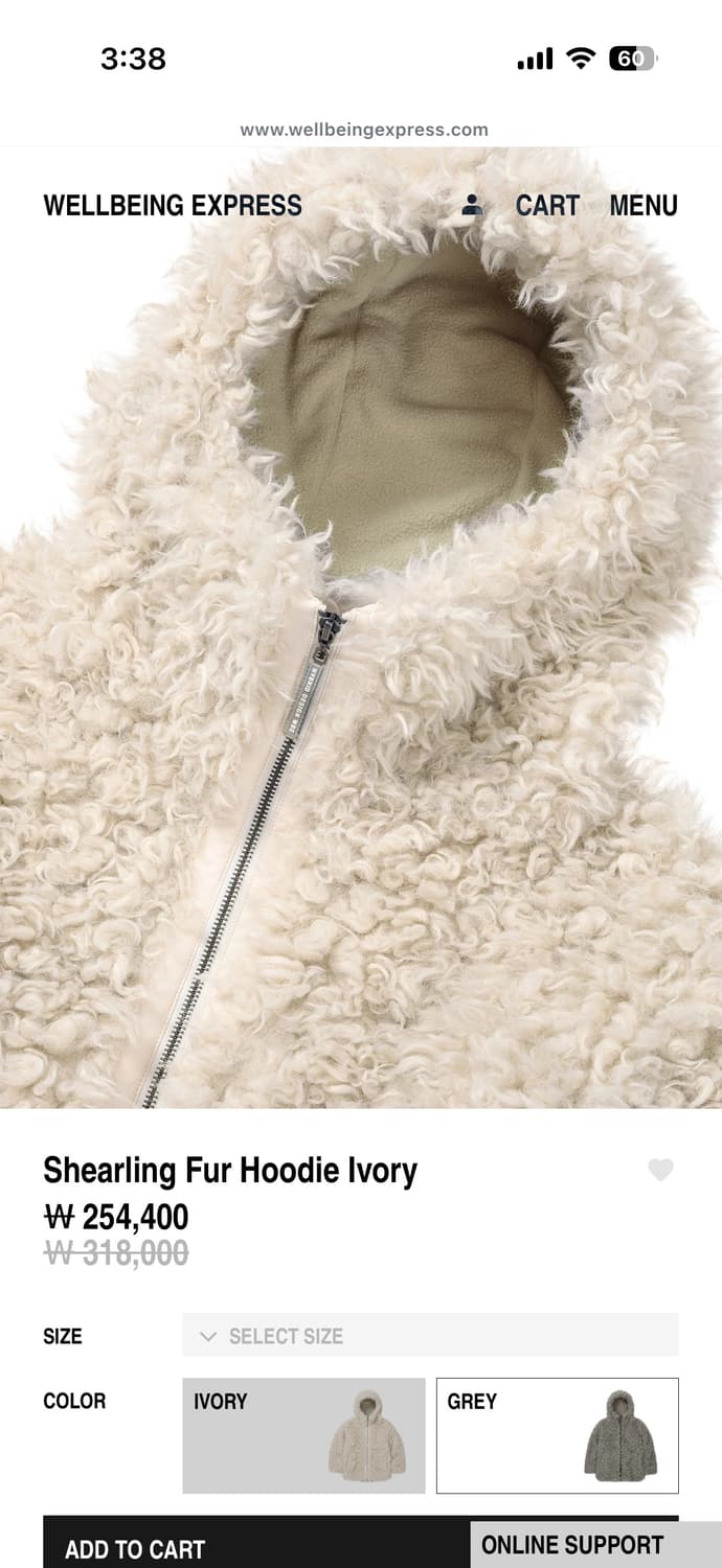 웰빙익스프레스 퍼 자켓  상품이미지3