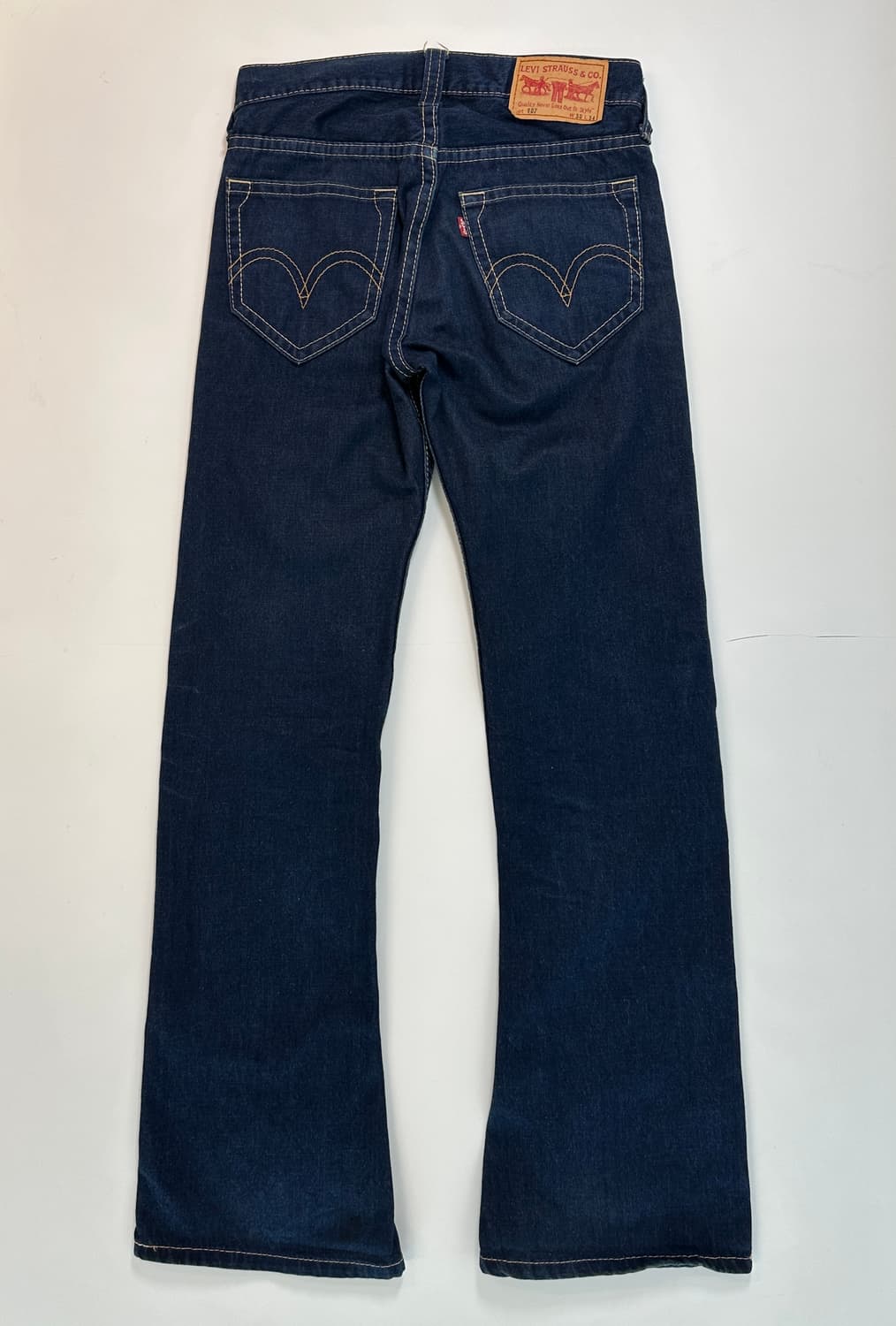 리바이스 LEVI'S 907 타입원 Bootcut 데님 팬츠 30  상품이미지3