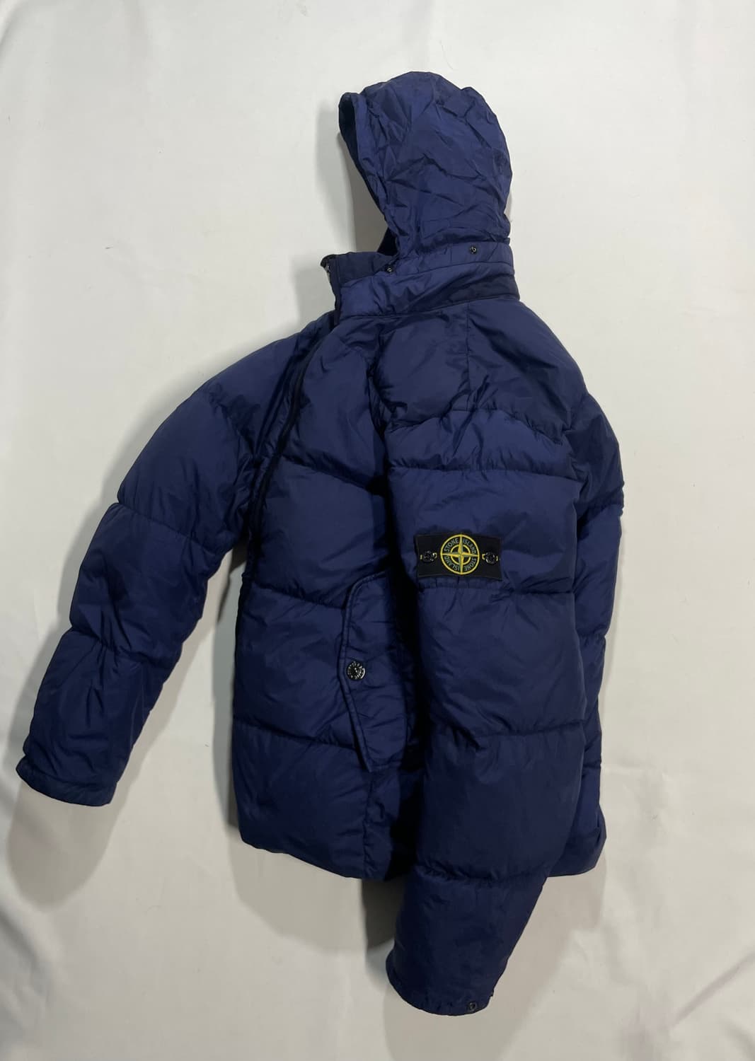 스톤아일랜드 크링클랩스 패딩 네이비 상품이미지1