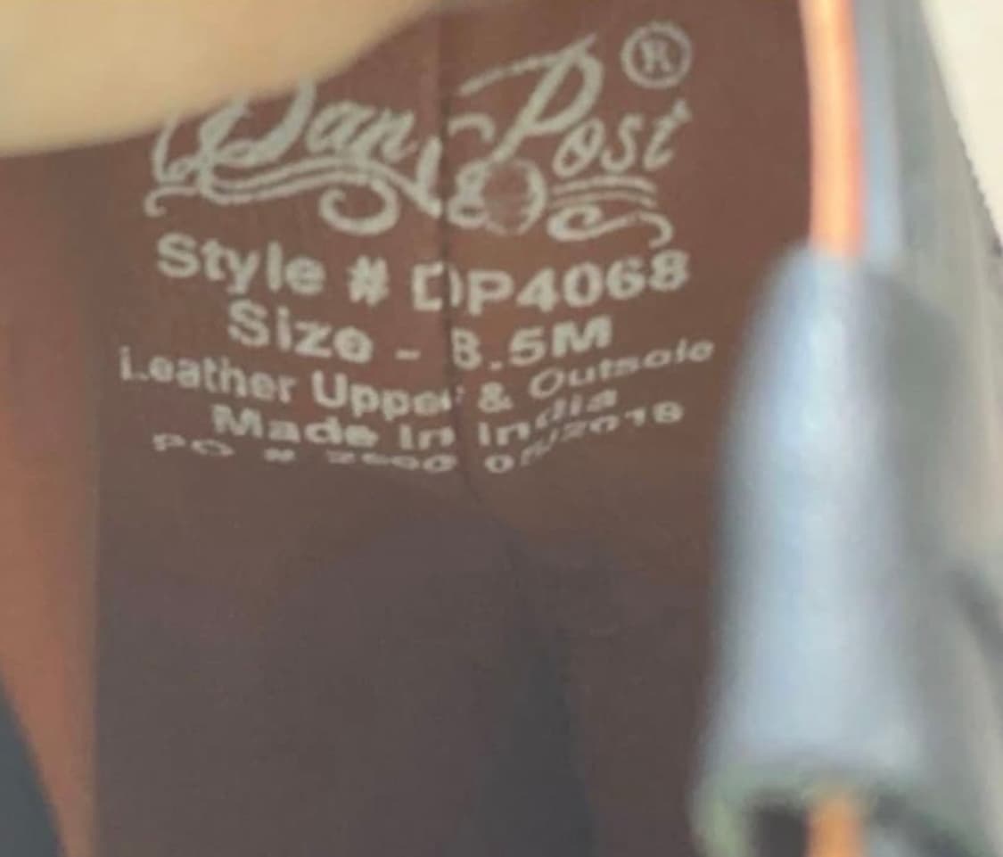 Dan Post Western Boot 상품이미지6