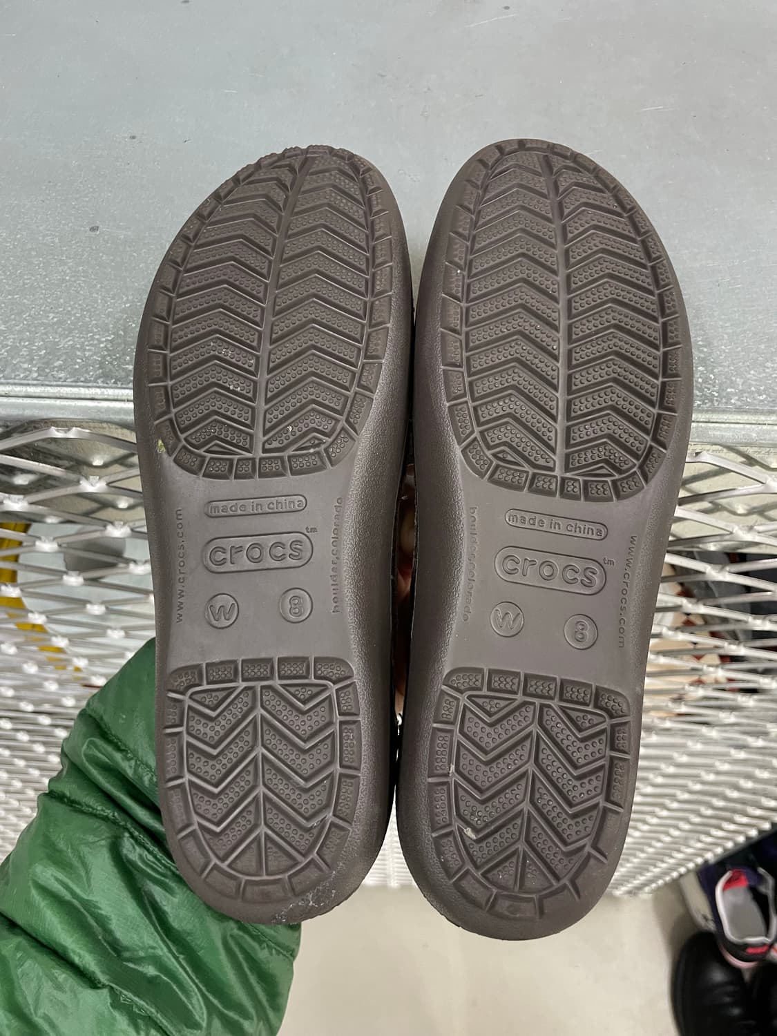 크록스 스웨이드 플랫 슈즈  W8 상품이미지7