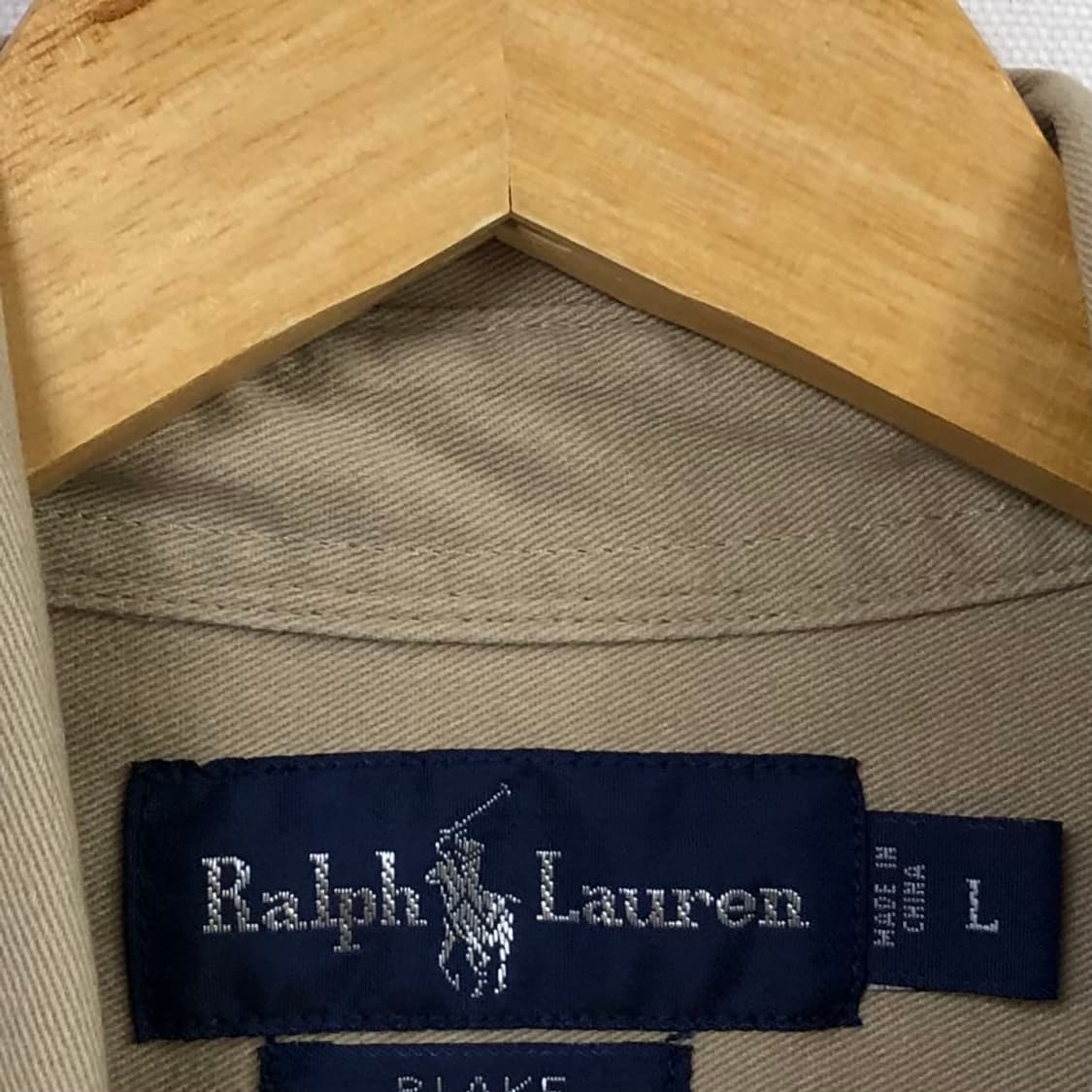 L 폴로 솔리드코튼 셔츠 상품이미지3