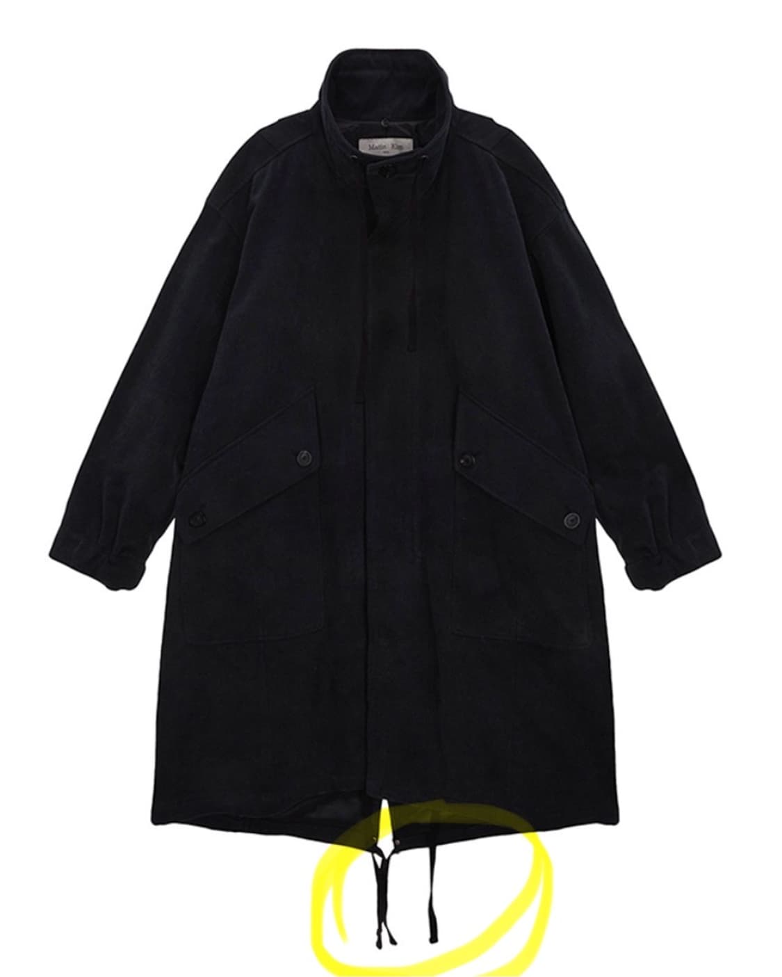 마뗑킴 퍼 트리밍 사파리 미디 점퍼 야상 상품이미지2