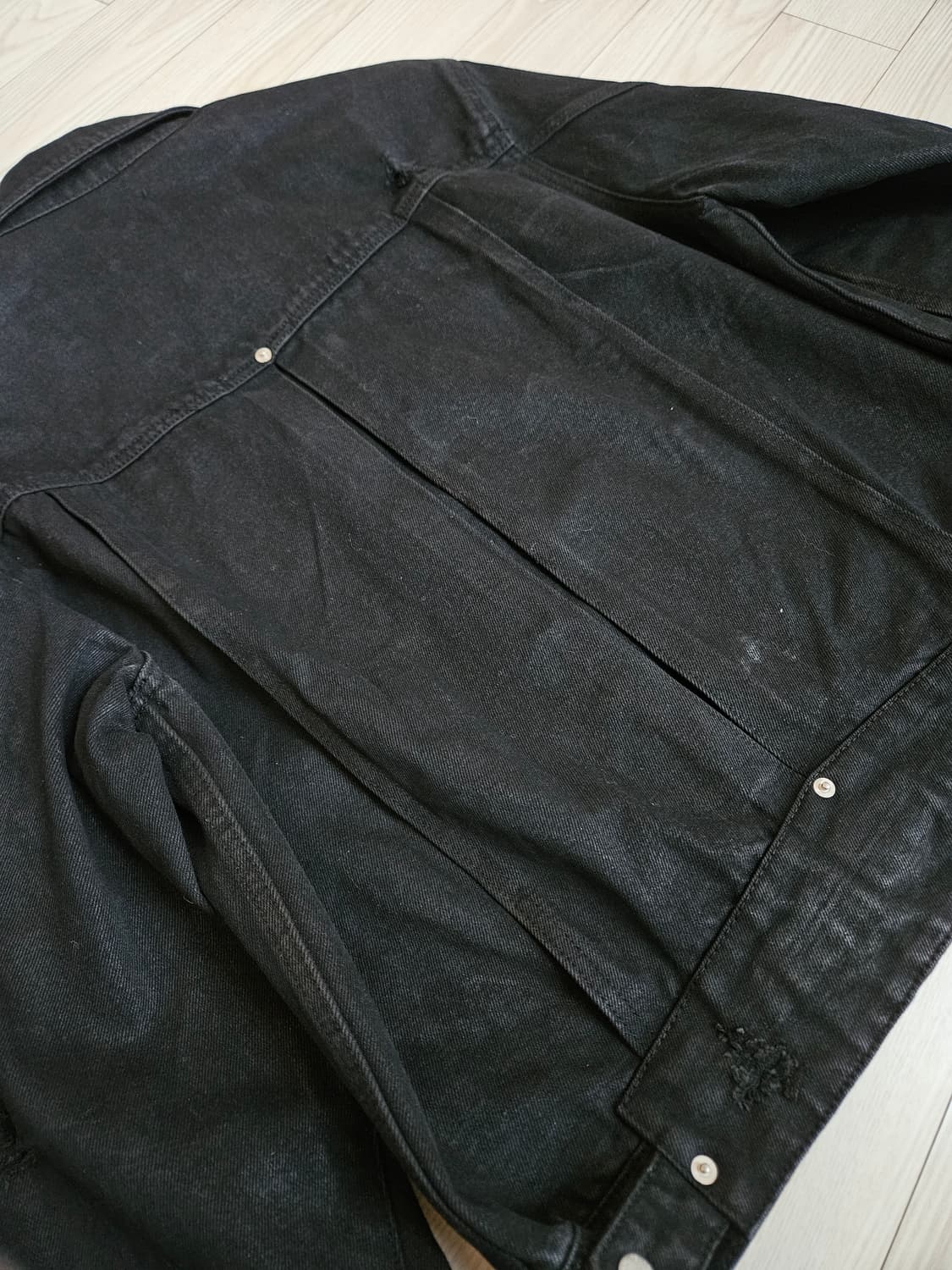 넥스트도어립스 2ND TYPE COATED TRUCKER JACKET 상품이미지4
