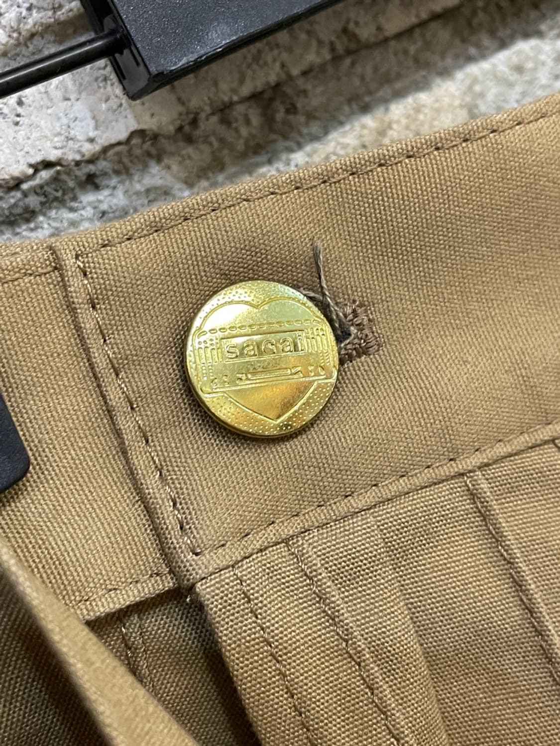 사카이 x 칼하트 플리츠 미디 스커트 상품이미지5