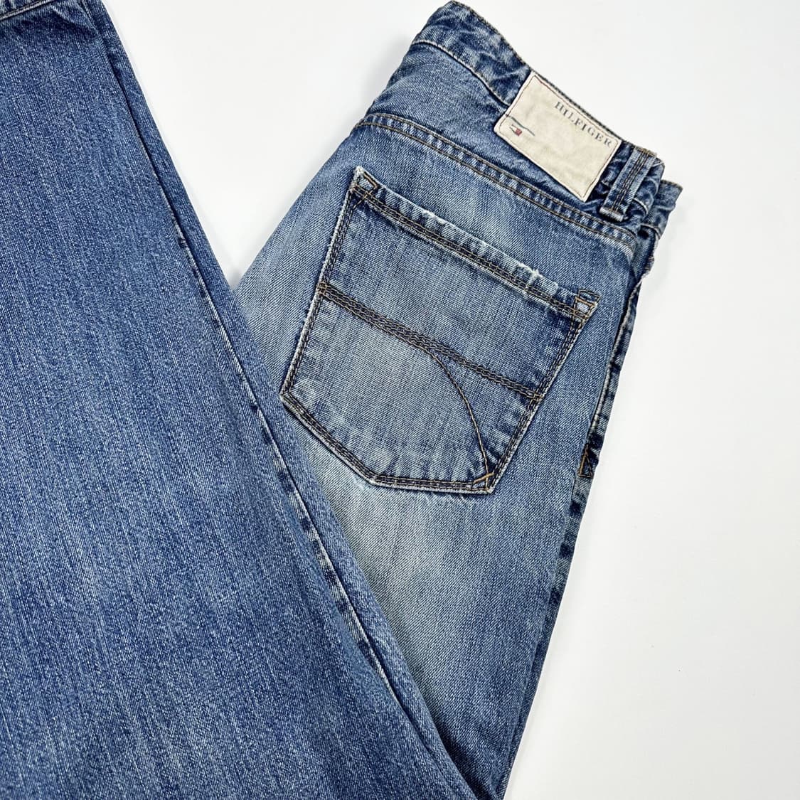 타미힐피거 플래그 스트레이트 데님 팬츠 (30인치) 상품이미지1