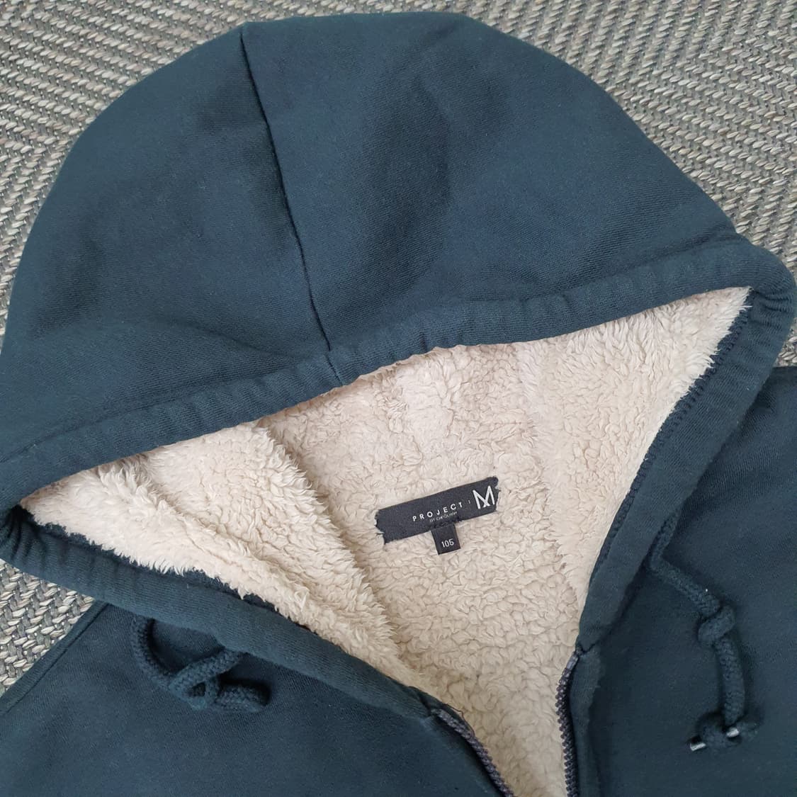 프로젝트엠 기모 후드집업 자켓 남자105 상품이미지2