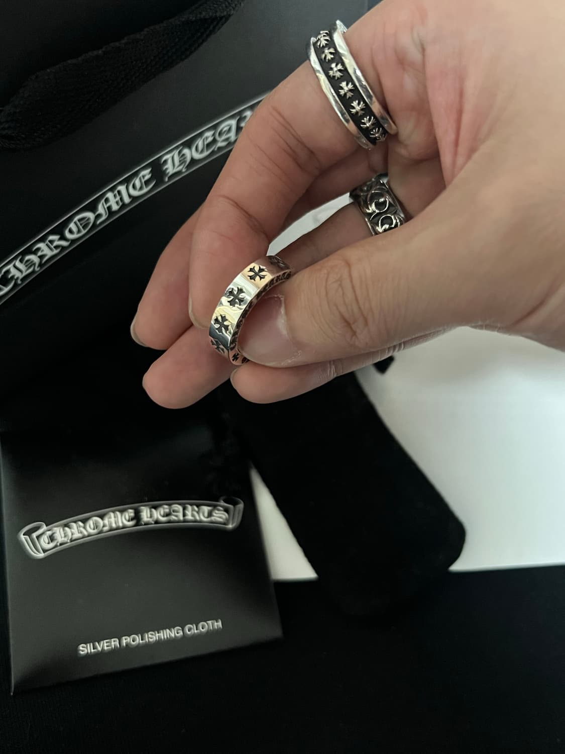 [us8.5] 크롬하츠 포에버링  상품이미지4