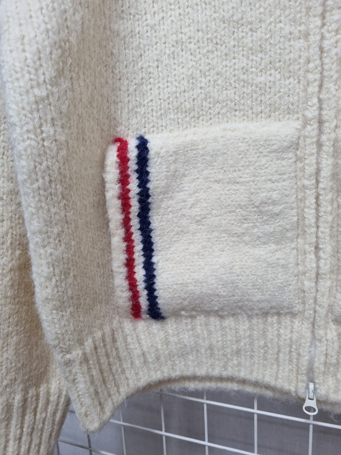 택포(새상품) 그린버터 코위찬 니트가디건 상품이미지5