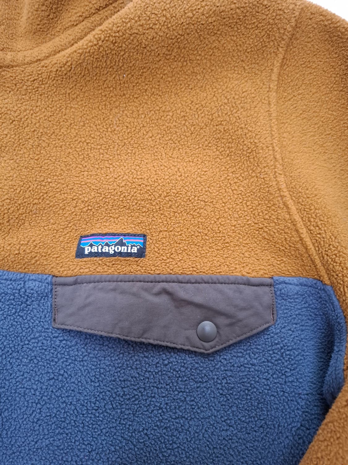 L 파타고니아 신칠라 플리스 풀오버 쉘터브라운 상품이미지2