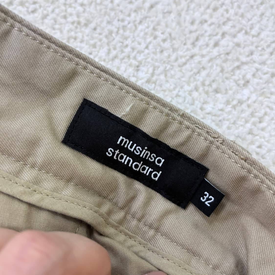 32 무신사스탠다드 코튼 팬츠 0310E 상품이미지3