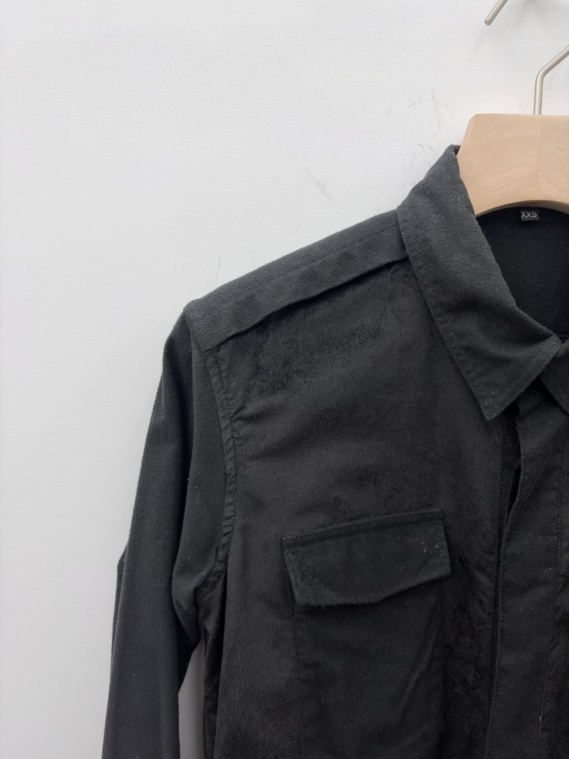 VISKOSE VELVET COTTON SHIRT 상품이미지2