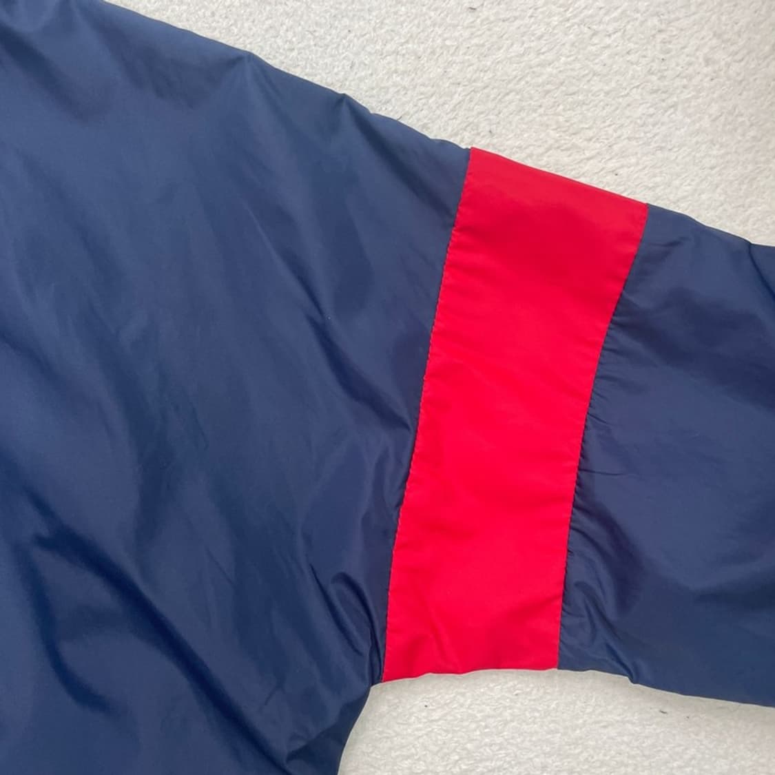TOMMY HILFIGER 배색 후드 바람막이 네이비 176 상품이미지5