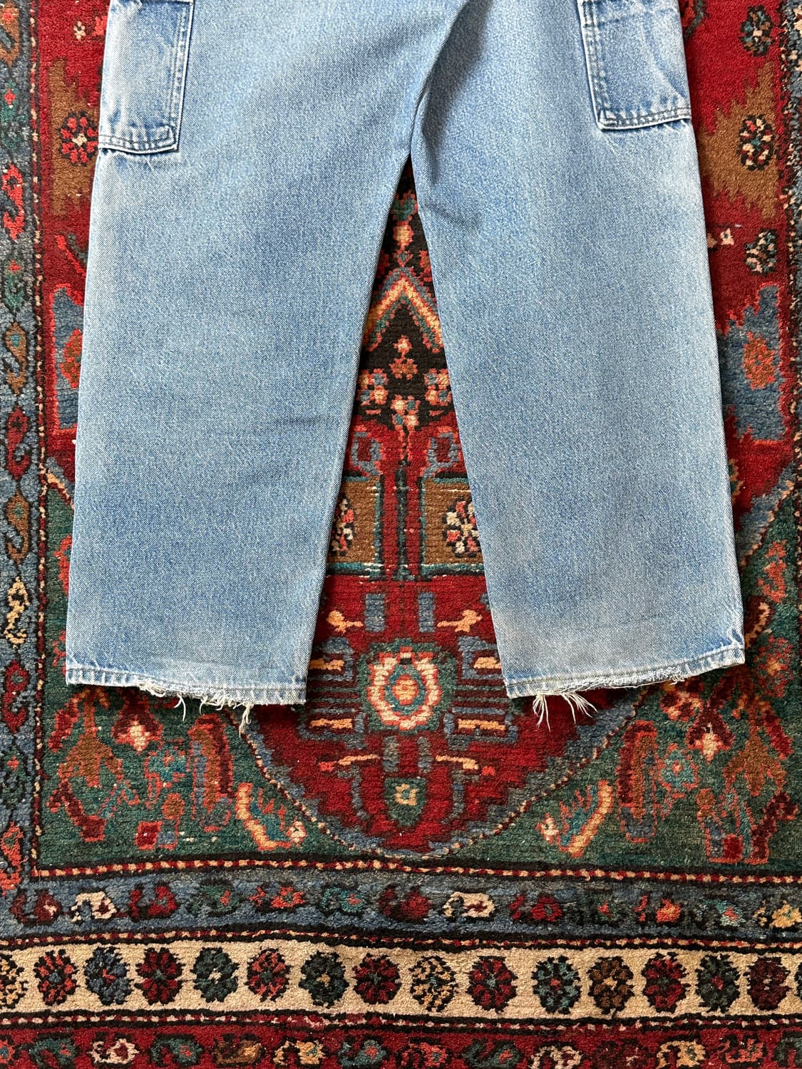 OG 칼하트 데님 더블니 팬츠 칼하트 B73 썩블니 상품이미지8