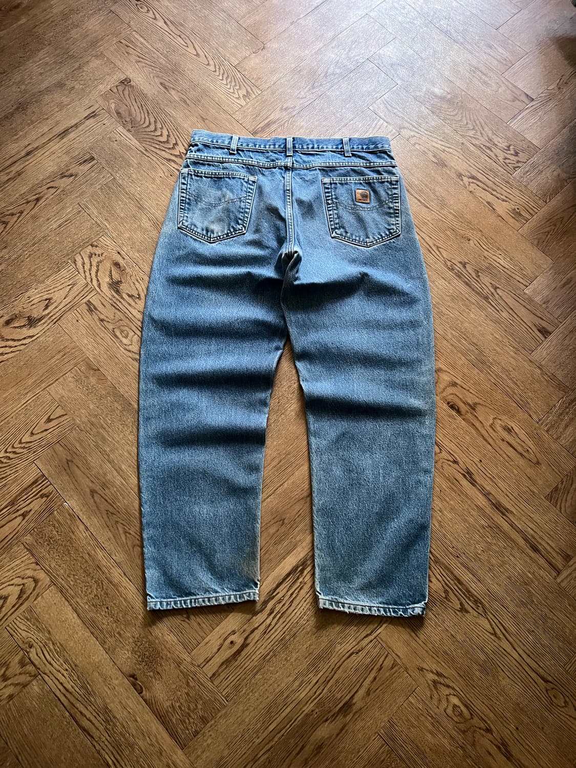 [36]칼하트 USA 빈티지 워싱 워크 데님 팬츠 상품이미지2