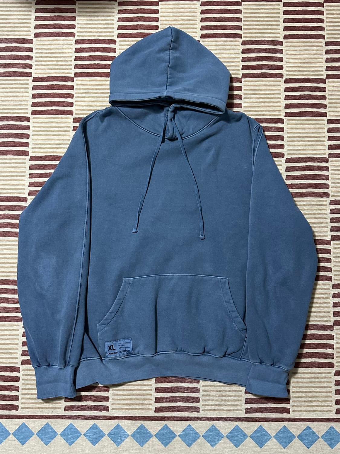 Lores 로어즈 가먼트 다이드 후드 SIZE XL 상품이미지1