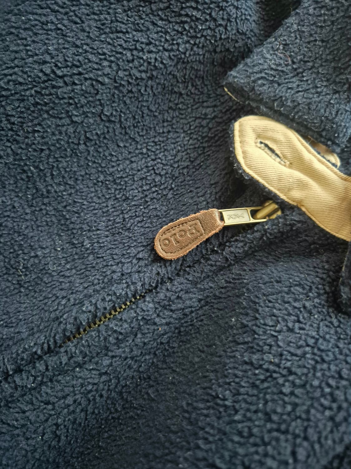 90s 미국 제조  폴로 후리스 스윙탑 상품이미지4