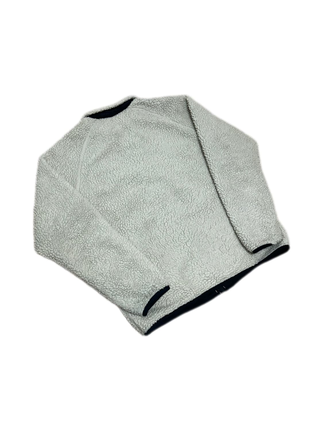 칼하트 wip 아이보리 플리스 집업 자켓 상품이미지3