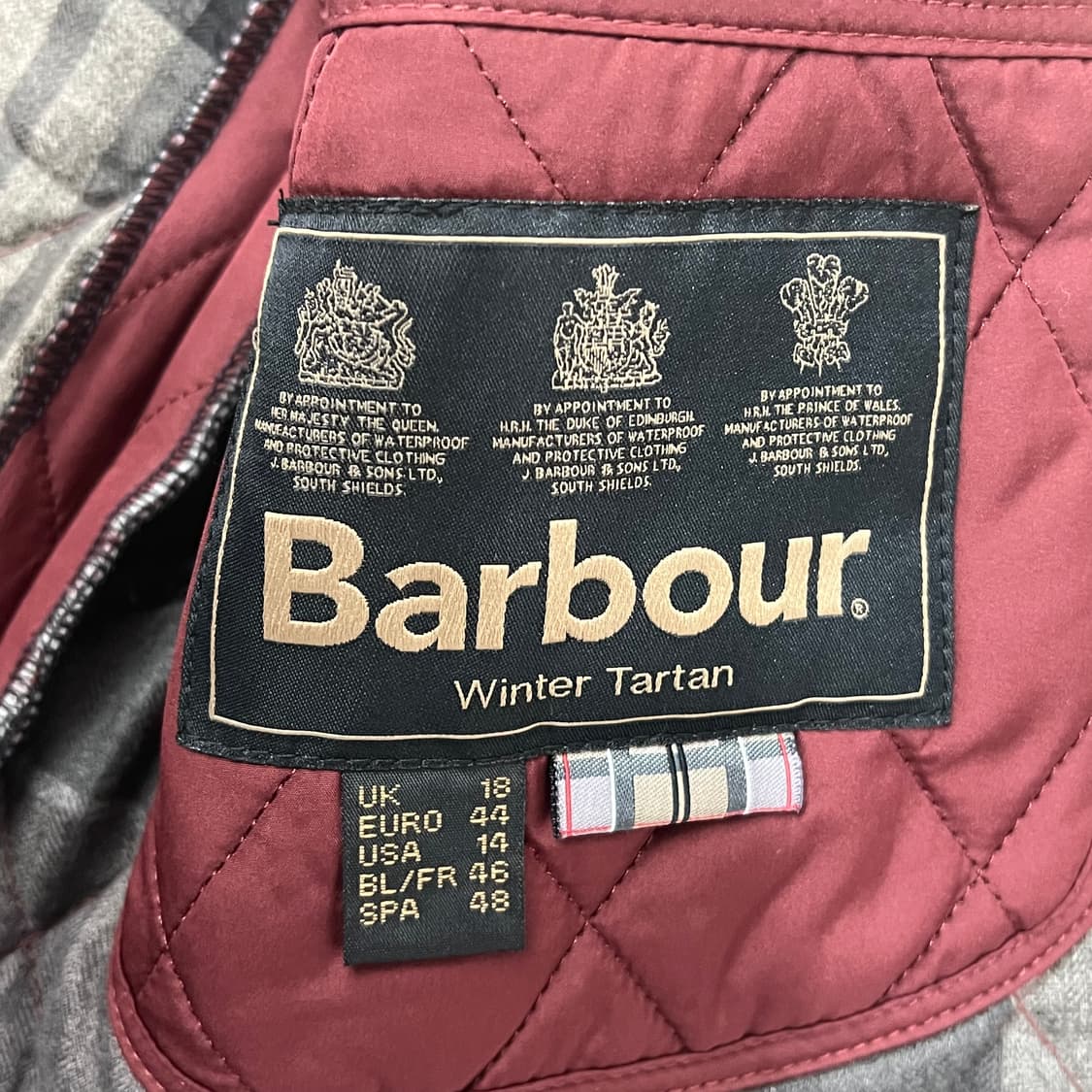 바버 워크 퀄팅자켓 s10197 상품이미지9