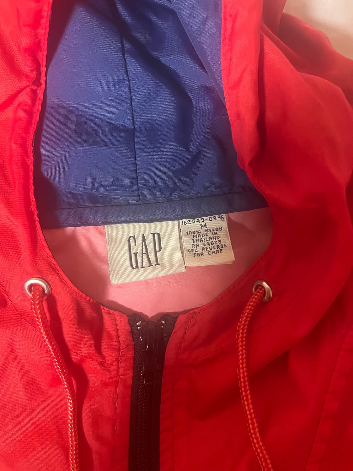 올드갭 나일론 아노락 M 레드 상품이미지4