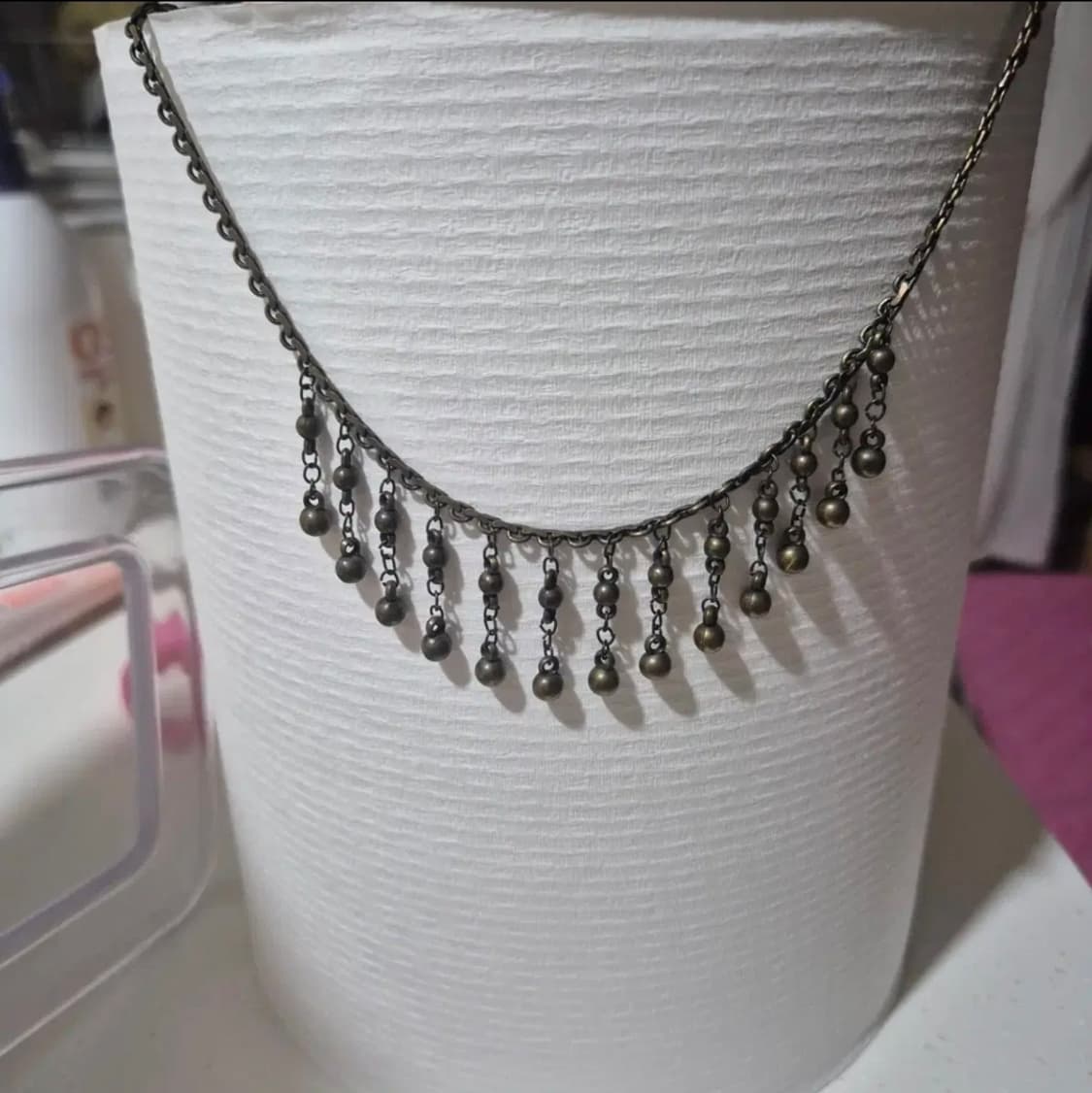 엔틱 드롭 목걸이 상품이미지1