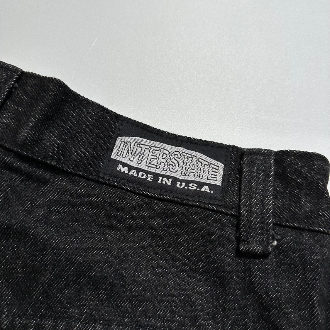 INTERSTATE IS USA 와이드 레그 데님팬츠  상품이미지8