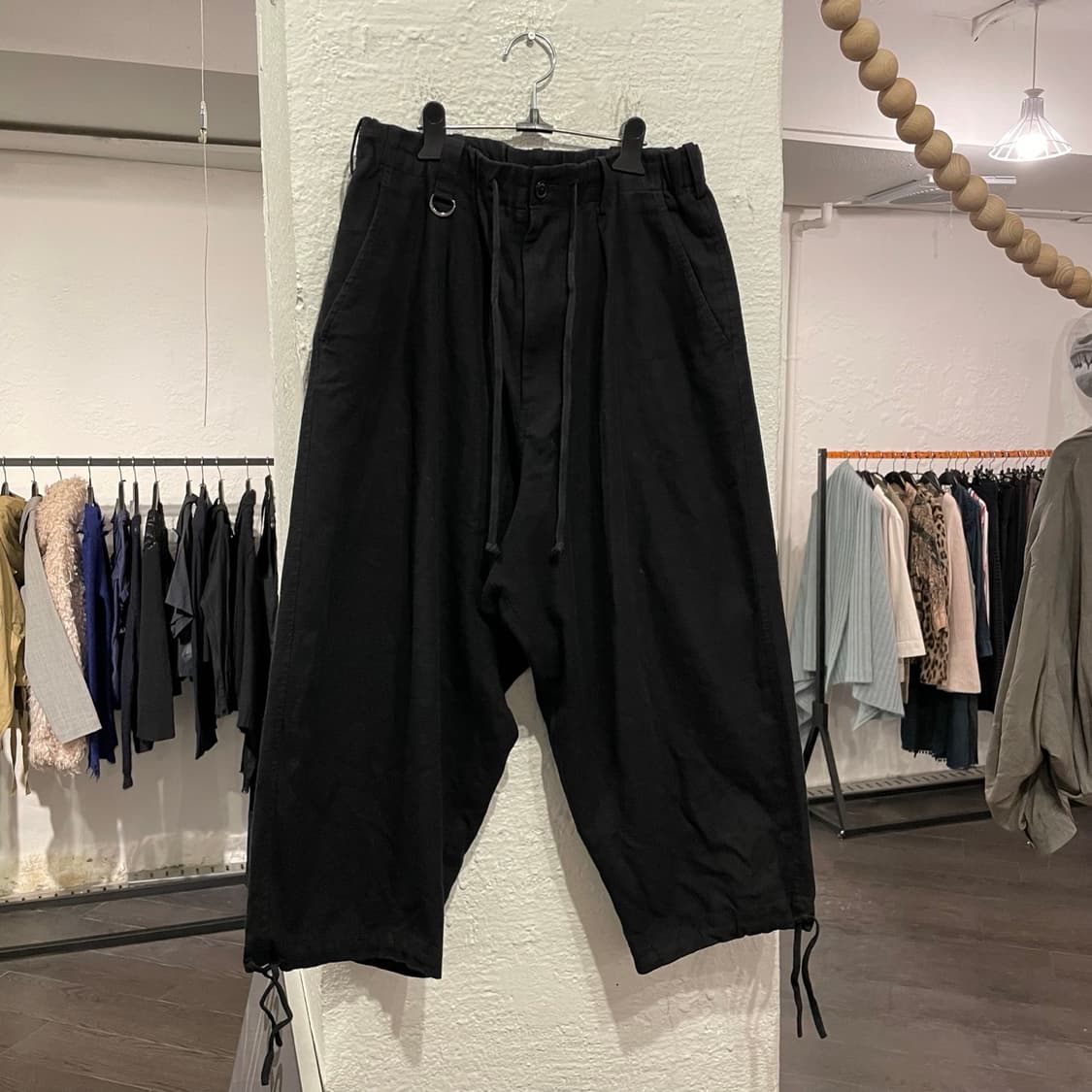 요지야마모토 롱 벌룬팬츠 상품이미지1