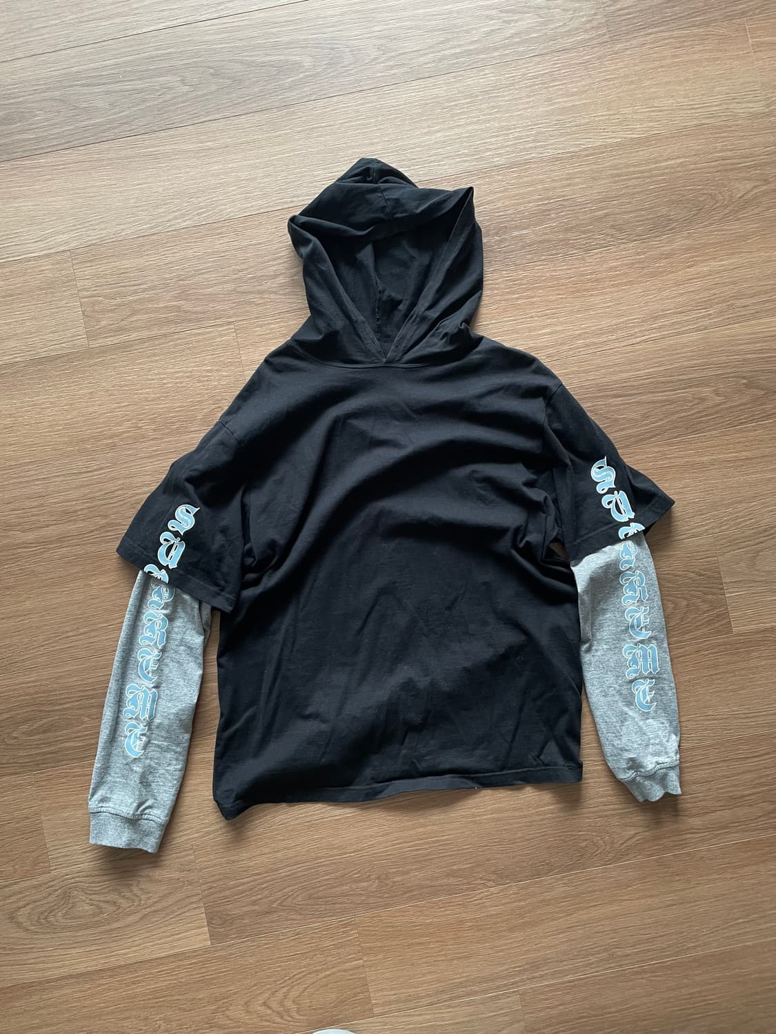 [M] 슈프림 레이어드 후드 상품이미지1