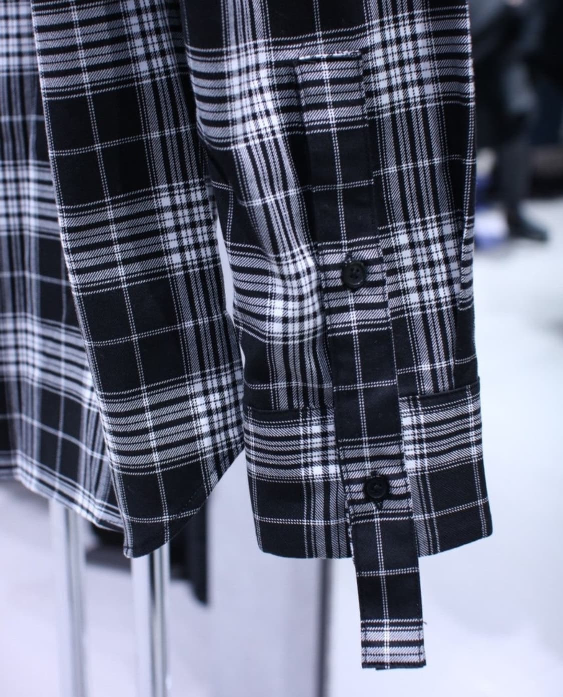 지오송지오 오버핏 체크 셔츠 105 상품이미지7