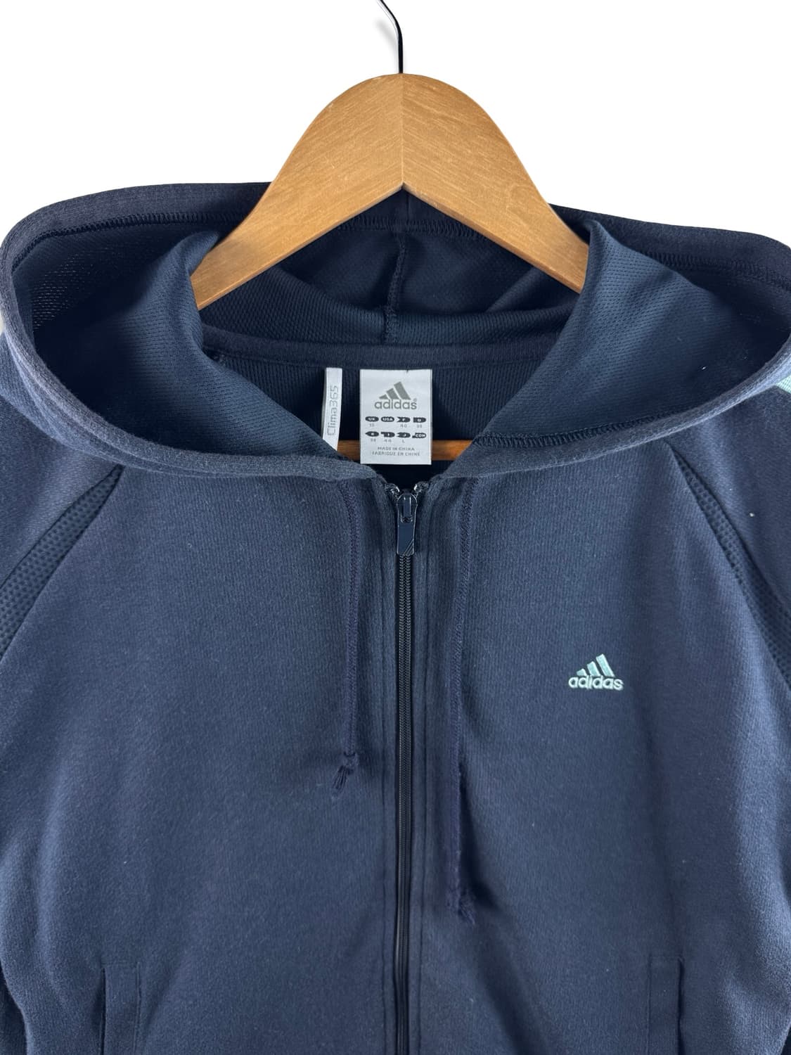 아디다스 네이비 하늘 삼선 후드집업2418 상품이미지3