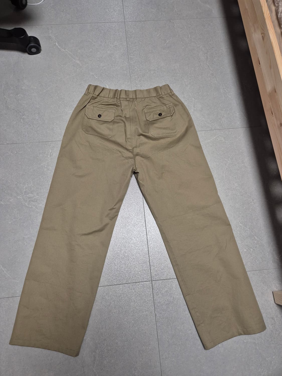 메종 마르지엘라 카키 치노 팬츠 48 상품이미지2