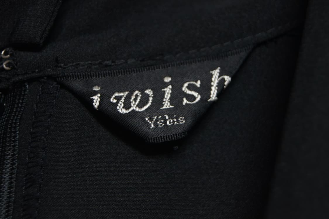 Yohji Yamamoto i wish Y's bis 세련된 블랙 원피스 상품이미지10