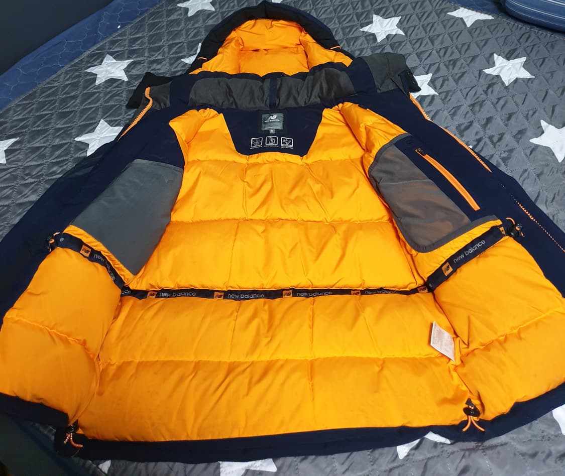 뉴발란스 혜비 덕다운 패딩 점퍼 네이비 (M) 상품이미지6
