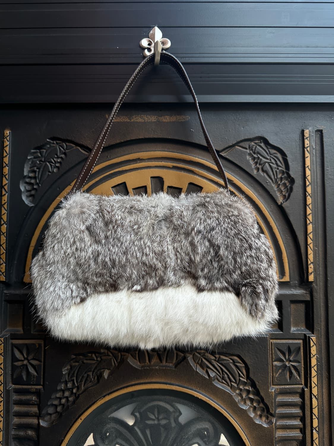 kumikyoku rabbit fur bag 상품이미지1