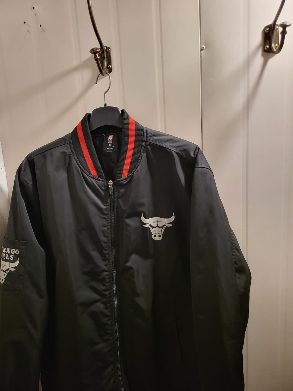 [XL]NBA 시카고 불스 바시티 자켓 상품이미지2