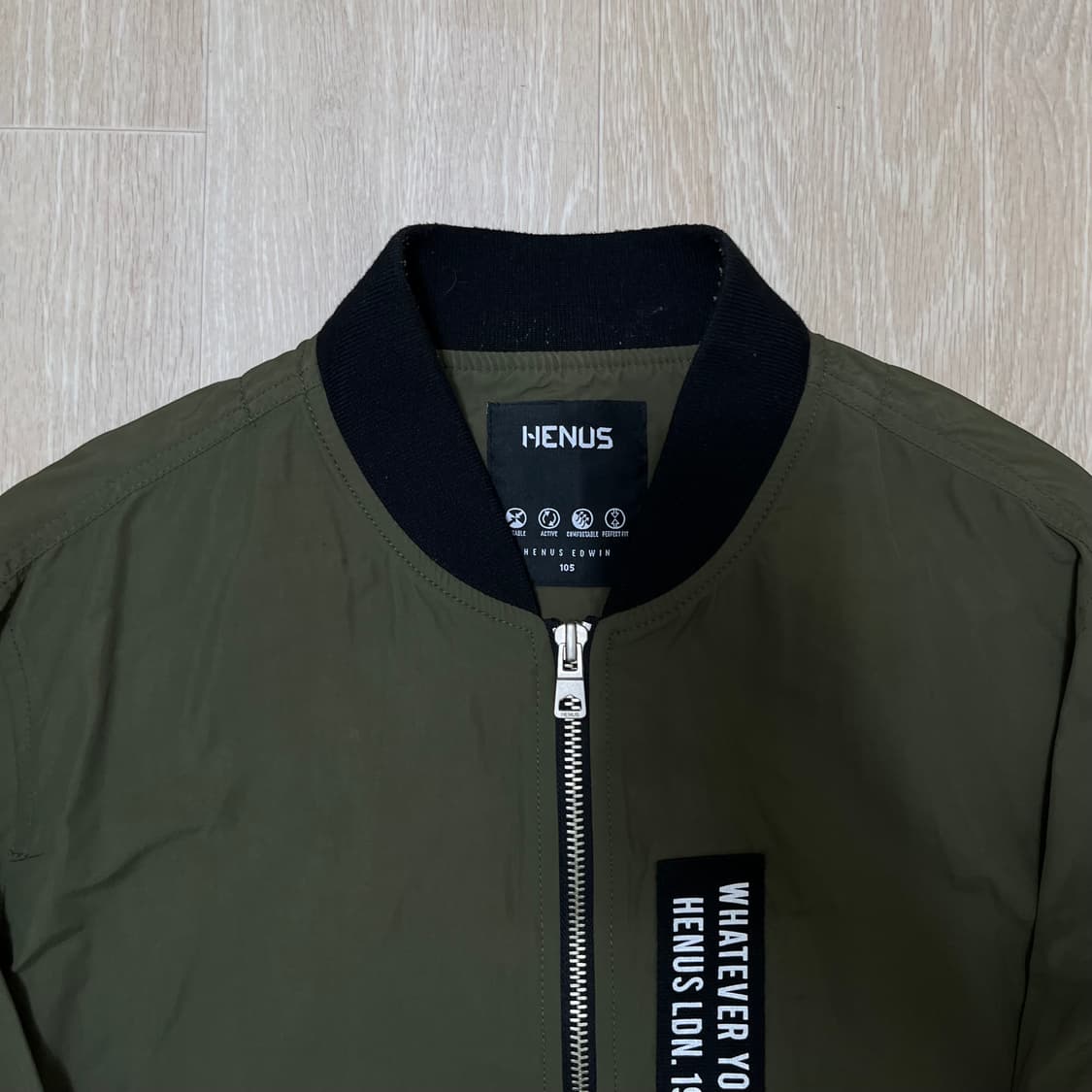 헨어스 남성 집업자켓 105 상품이미지2