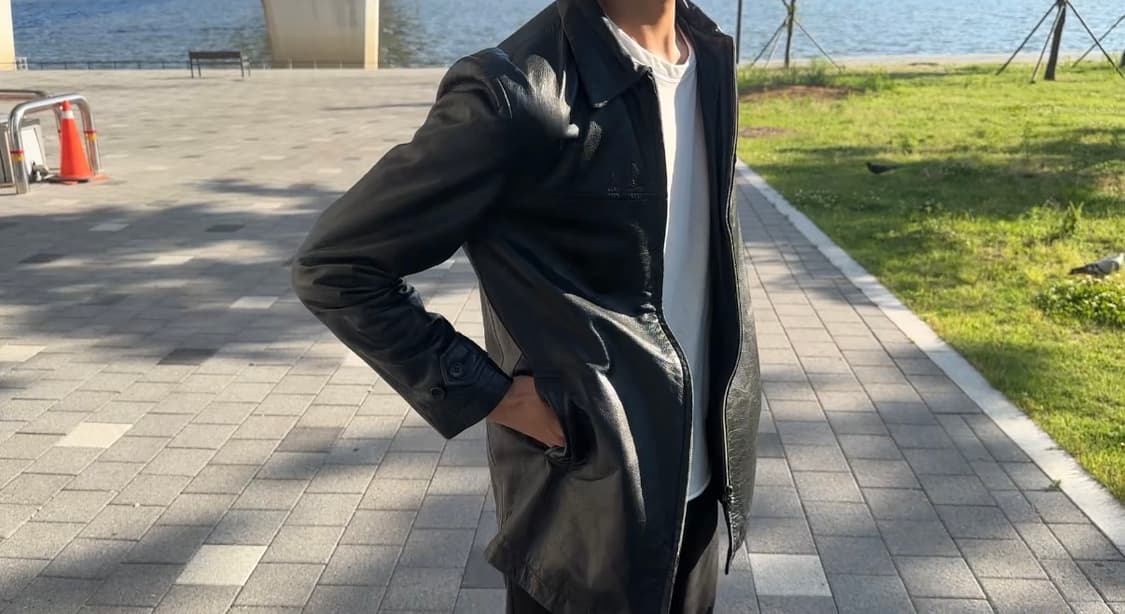 Yohji Yamamoto Cowhide Leather Jacket 상품이미지1