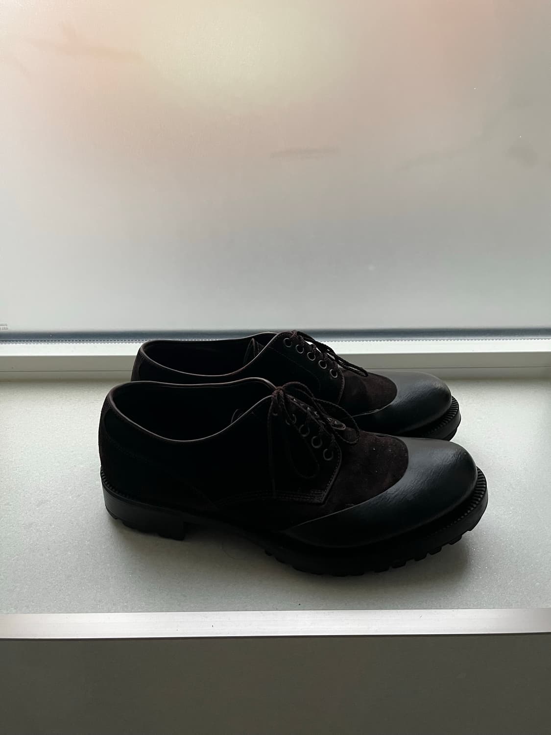 프라다 런웨이 피스 스웨이드 로퍼 상품이미지2