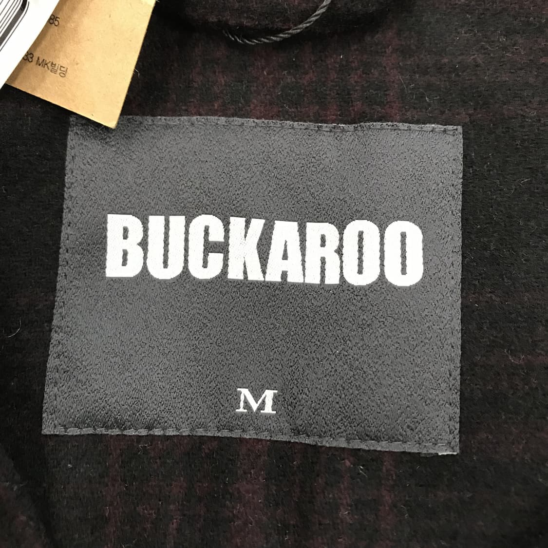 버커루 울 플란넬 셔츠자켓 새상품 [M] 상품이미지5