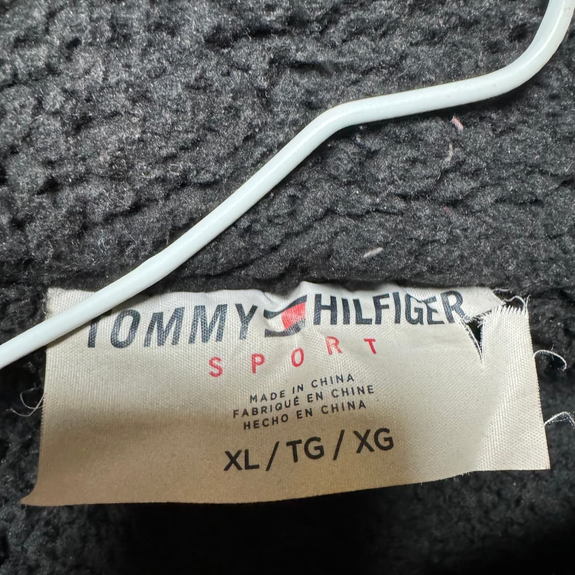 [XL] 타미 힐 피거 올드스쿨 점퍼 경량패딩 플리스 후리스 상품이미지4