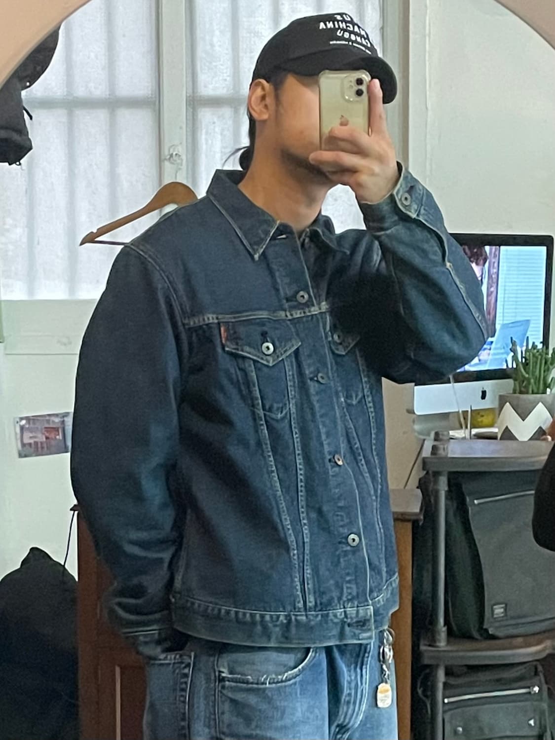 90s~00s made in japan EDWIN 블랭킷 데님 자켓 XL 상품이미지2