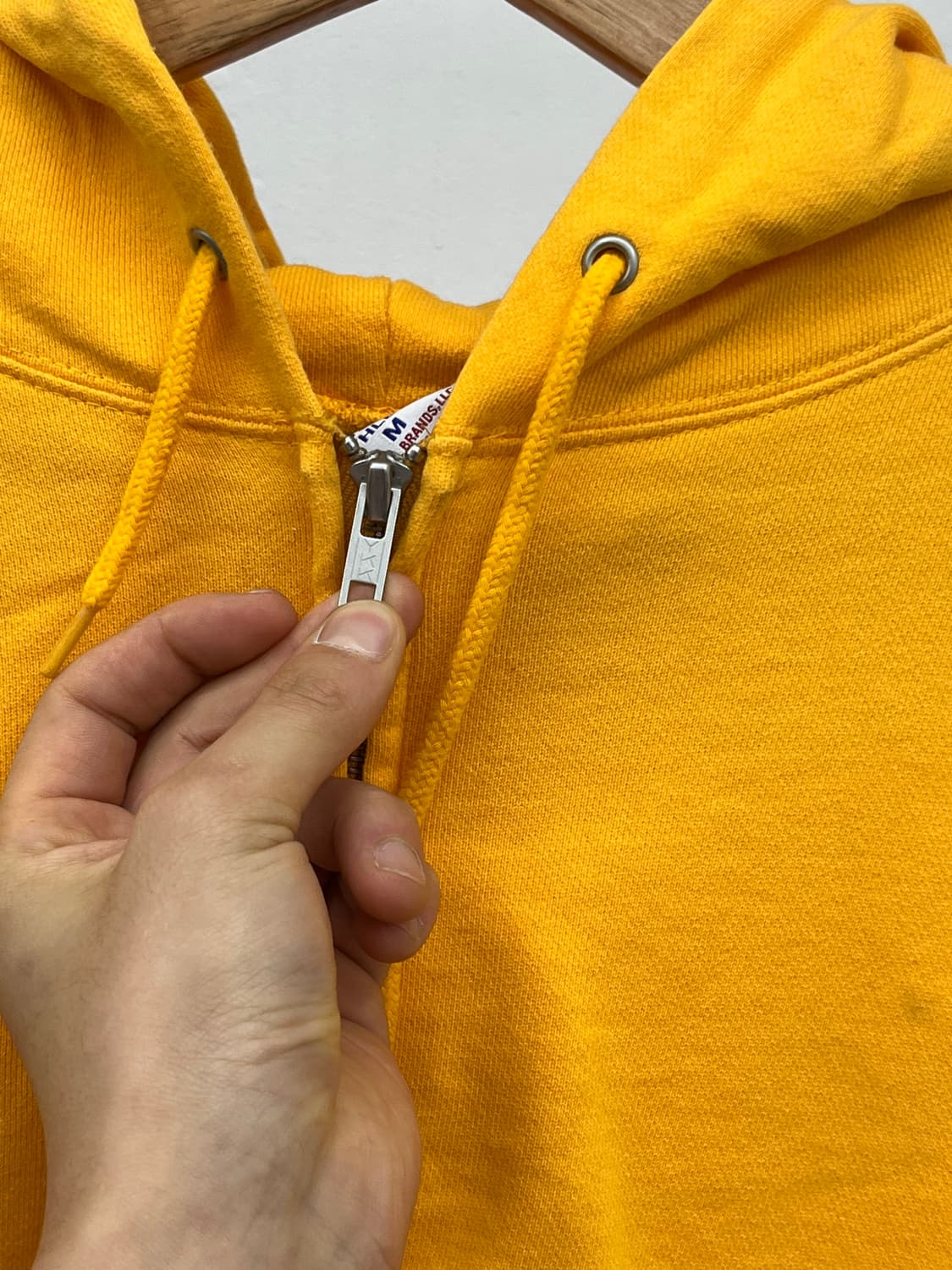 L) 90's RUSSEL ATHLETIC HOODIE ZIP-UP 상품이미지3