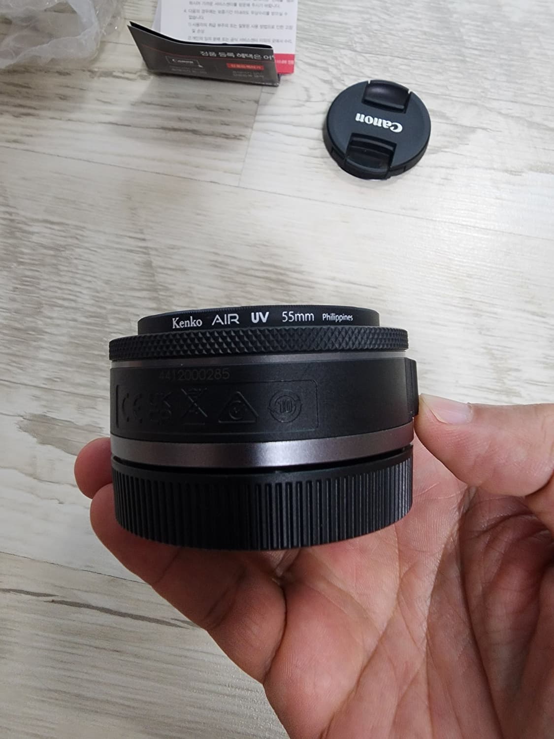 CANON 캐논 RF 28mm F2.8 STM 팬케익 렌즈 팜. 미러리스 상품이미지2