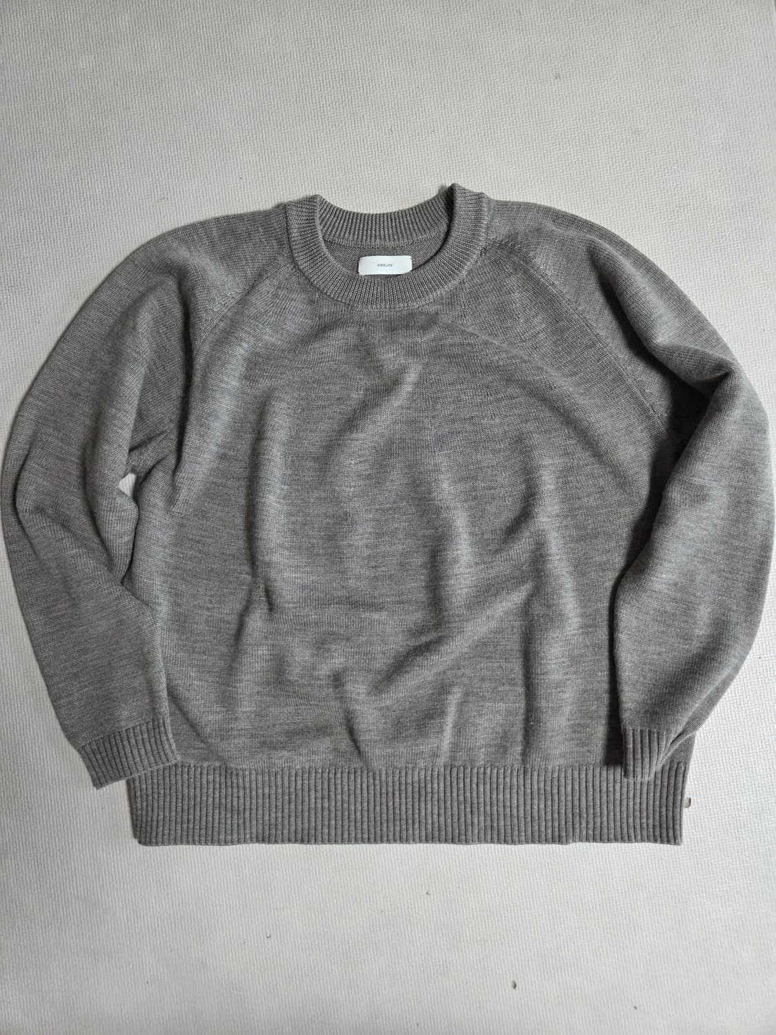 (3) 아워셀브스 라운드넥 니트 샌드미스트 상품이미지3