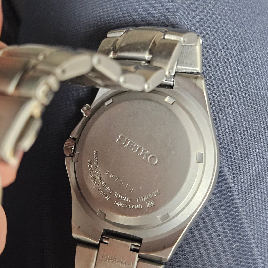 세이코 키네틱 5M62-0AM0 Seiko Kinetic 상품이미지7