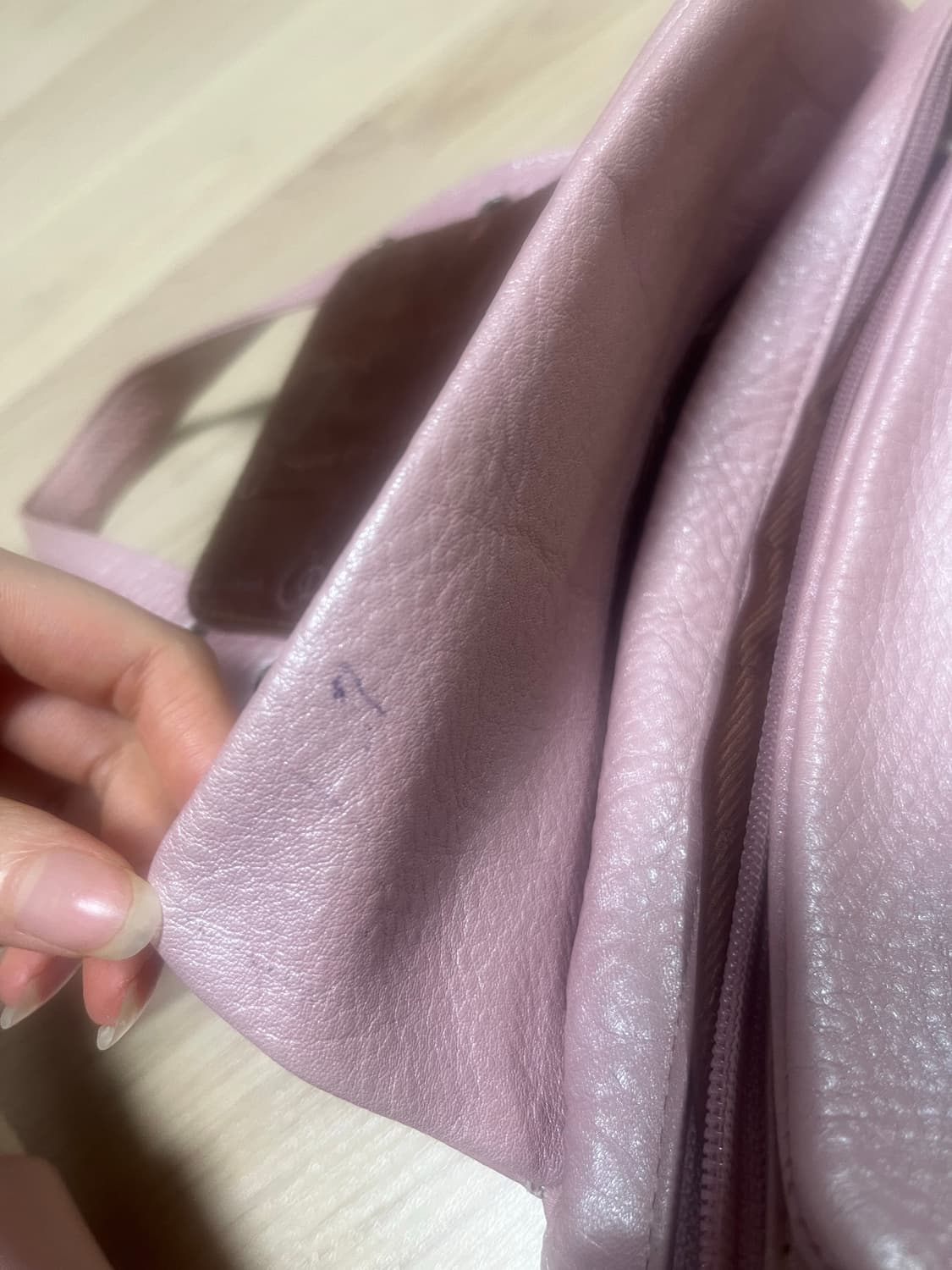 일본빈티지 크리스찬다니엘 핑크 숄더백 갸루 보부상백 상품이미지2