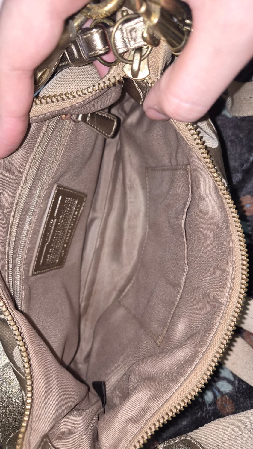 코치 coach 2002s monogram shoulder bag ✨️ 상품이미지10