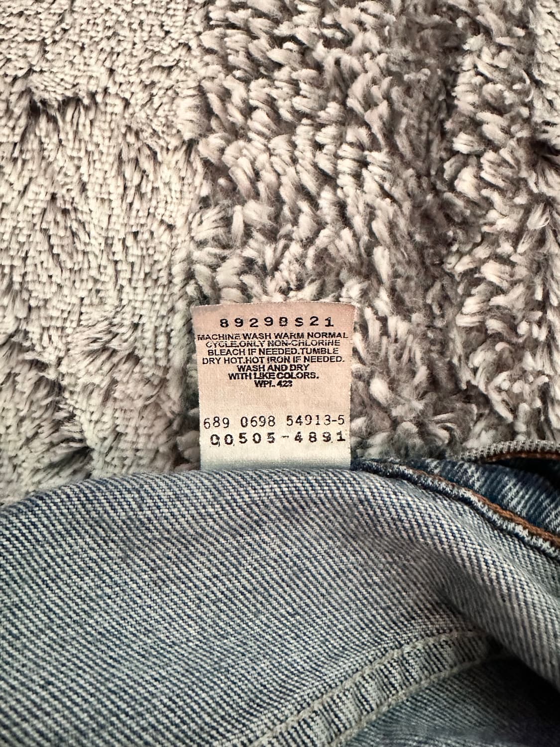 90s 리바이스 505 데님 상품이미지3