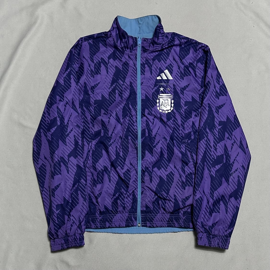 M 아디다스 아르헨티나 리버시블 앤섬 자켓 상품이미지4